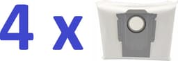 4 x stofzuigerzakken voor Roborock S7 MaxV Ultra / Q7 / Q7+, S8+ / S8 Pro Ultra - Hoogwaardige vervanging - Q7 M02 - Q7 MAX - Q7 MAX PLUS - S7 Ultra Plus - S8 Plus - S8 Pro Ultra - S7 MaxV Ultra — thumbnail 1