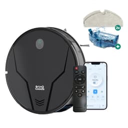 BrinQ Goods - Krachtige Robotstofzuiger Met Dweilfunctie - Met Laadstation - Dweilrobot - Met Afstandsbediening En App - Geschikt voor Huisdieren - Slimme Navigatie — thumbnail 1