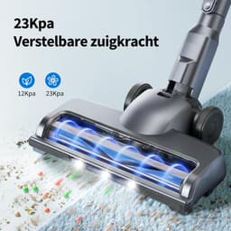 FlexVer® Steelstofzuiger - Met Accu - Stick Vacuum Cleaner - 200 Watt — thumbnail 4