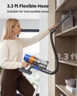 Draadloze Stofzuiger - Handstofzuiger Krachtig - Snel Huis Schoon - Lichtgewicht Ontwerp - 1.6 Liter Bak — thumbnail 3