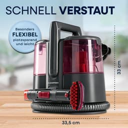 CLEANmaxx tapijtreiniger & meubelreiniger Pro Power | Vlekverwijderaar & EASYmaxx tapijtreinigingsmiddel | Waterzuiger & reinigingsmiddel voor waszuigers voor banken, auto’s, tapijten, bekleding enz. | Vlekverwijderaar — thumbnail 3