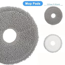 30 stuks Stofzuiger Vervangingsaccessoires, Geschikt voor Dreame X40 Ultra/L40 Ultra /X40 Master/Mova P50 Pro Ultra/Mova P10 Pro Ultra Robot Stofzuiger Reserve Onderdelen, Inclusief Hoofdmotor Zijborstel Hoogrendement Filter Dweil Doek — thumbnail 5
