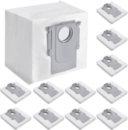 12 stuks Stofzuigerzakken geschikt voor Roborock Q5+, Q5 pro + , Q7+ en Q7 Max+, S7 MaxV Ultra, S7 Pro Ultra, Q8+ max en pro, S8+ S8 Pro Ultra stofzakken zakken zuigstation — thumbnail 1