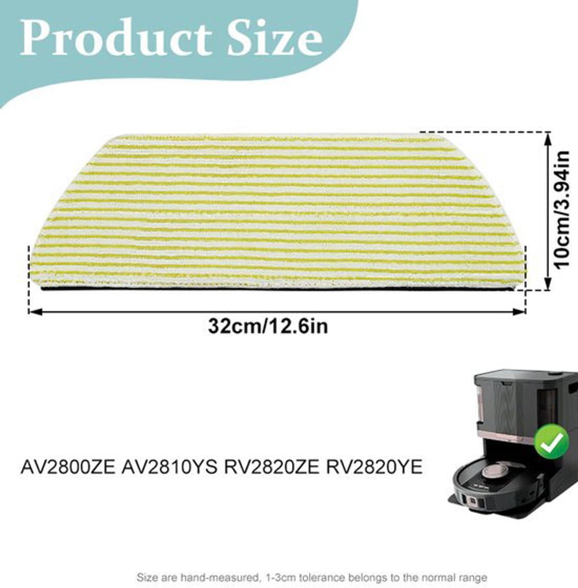 Geschikt voor shark AV2800ZE/RV2820YERV2820ZE vegen robot reiniging rag accessoires 3 stuks — afbeelding 1
