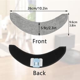 PolkaHome® Vervangende Mop Pads – 4-pack, Geschikt voor iRobot Roomba Combo J7+/J7 en j9+ – Mopdoeken / Dweildoeken / Vervangende Doeken / accessoires en onderdelen — thumbnail 2