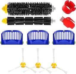 BukkitBow - Accessoireset Geschikt voor iRobot Roomba 600 series - Met HEPA Filters, Roller, Zijborstels, Mopdoeken & Stofzakken - Vervangingsonderdelen - 10-Delige Set — thumbnail 1