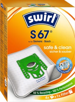 Swirl Stofzuigerzakken S67 4 stuks — thumbnail 1