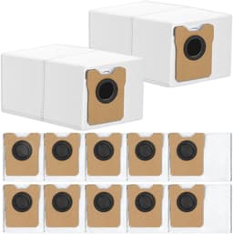 12 stuks stofzakken voor Eufy Omni C20 stofzuiger, reserveaccessoirezak, grote capaciteit — thumbnail 1