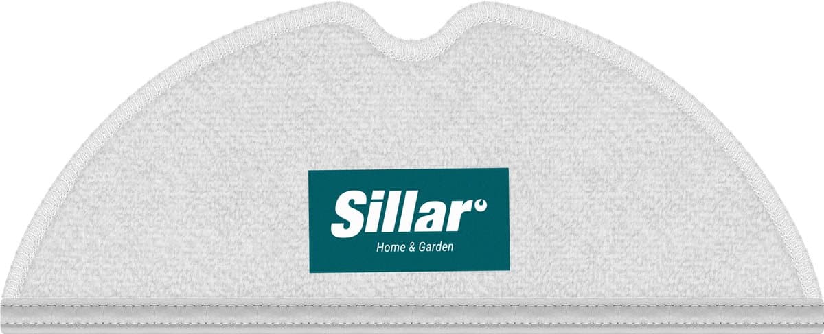 Sillar, dweilpads, hoover mop, microvezeldoek, geschikt voor Xiaomi Vacuum Mop, Mi Robot Vacuum, MIJIA, vervanging, herbruikbaar, lengte 31.8cm, 1 stuk — afbeelding 1
