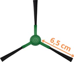 Borstel voor iRobot Roomba Combo 105/205/405/505, herbruikbare wasbare borstel [set van 6] — thumbnail 2