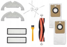 De accessoireset voor de Dreame D10 Plus robotstofzuiger: filters, borstels, dweilen, zakken — thumbnail 1
