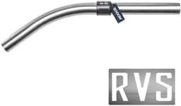 SQOON® Zuigbuis – 49 cm – Met Luchtregelaar – Geschikt voor Numatic - RVS - Gebogen — thumbnail 1