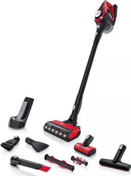 Bosch - Unlimited 8 - ProAnimal - BCS8214ANM - Steelstofzuiger - Zwart/Rood — thumbnail 1