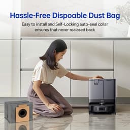 Stofzuigerzakken geschikt voor Eufy Clean X8 Pro / X10 Pro Omni - reservezakken - accessoireset - stofzuigerzakken - 10 Stuks — thumbnail 3