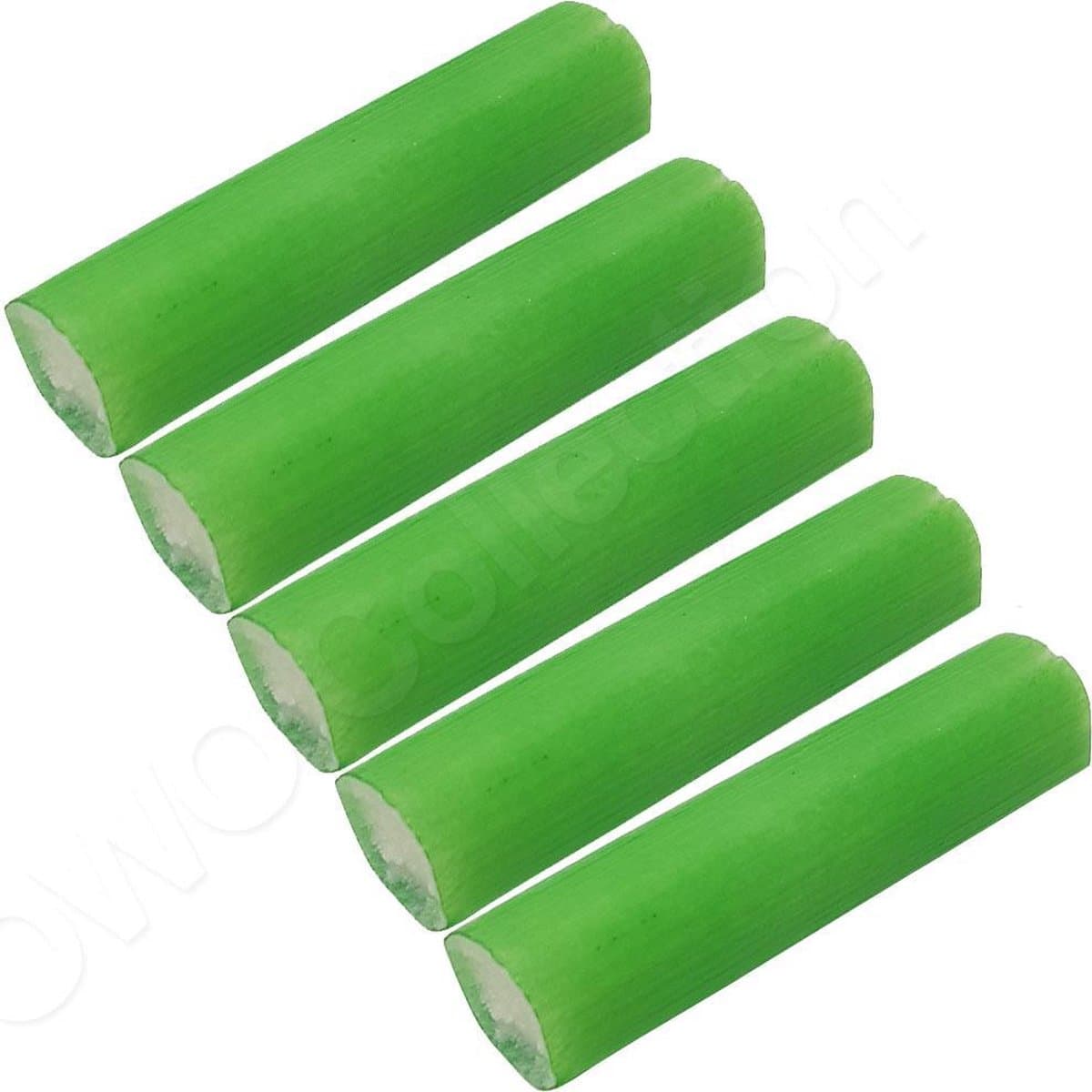 Geurstaven luchtverfrisser deodorantstick voor in de stofzuiger stofzuigerzak of stofreservoir - GROEN - 5 stuks Geurstaafjes - Bloemen geur — afbeelding 1