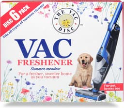 6x 'Summer Meadow' stofzuiger verfrisser geur schijven - ook voor dierenliefhebbers - geurstaafjes alternatief — thumbnail 2