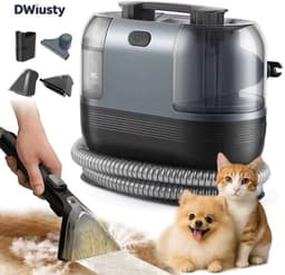 Vlekverwijderaar Tapijt - 500w - 15 kPa Zuigkracht - 1250 ml Reservoir - ABS Kunststof - Voor Huisdieren En Auto — thumbnail 1