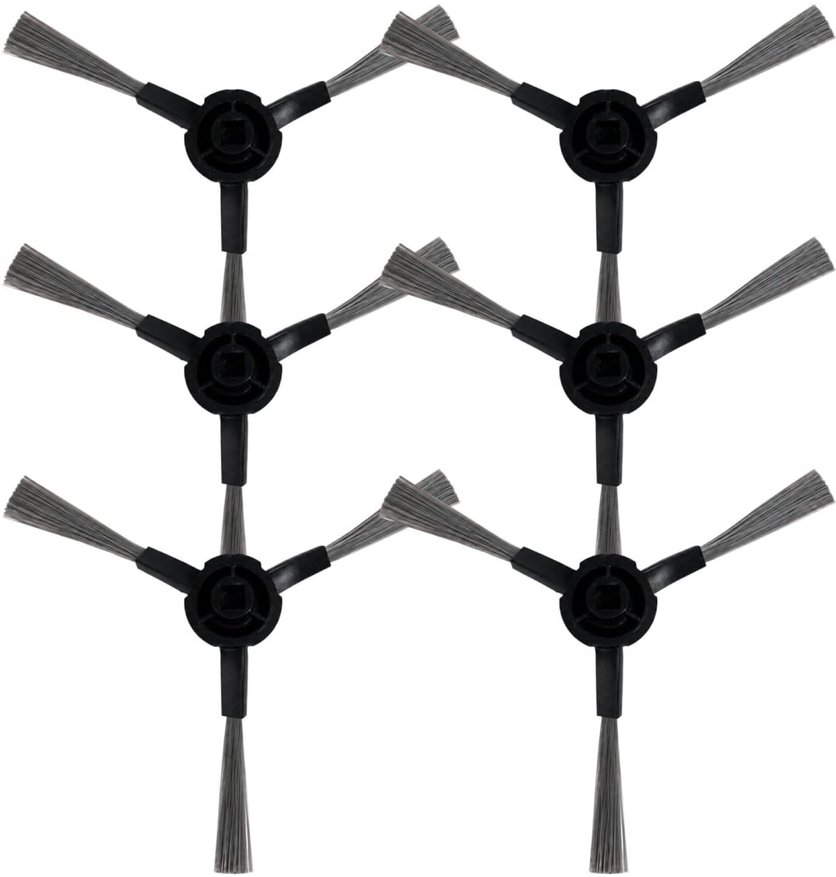 Zijborstelset - 6 stuks - 125 mm - voor Dreame robotstofzuigers — afbeelding 1