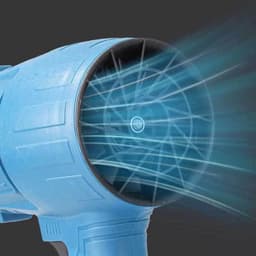 Draadloze Luchtstof - Handstofzuiger - Snel Oppervlakken Reinigen - Krachtige 19000 Tpm - 6000mAh Batterij - Blauw — thumbnail 2