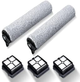 PromoHome Reserveonderdelen Tineco Floor One S3 / iFloor 3 - 2 Borstelrollers en 3 HEPA Filters - Compatibel — thumbnail 1
