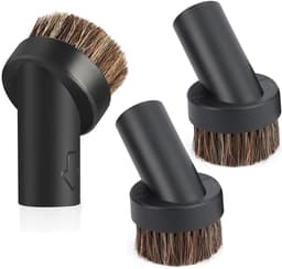 Paardenhaar Borstelkop Set - Universele Stofzuigerborstels - 3 Stuks — thumbnail 1