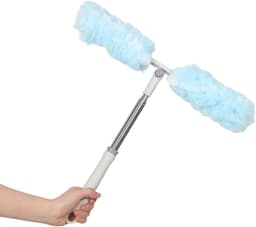 Plafondventilator Duster - Steel Stoffer - Spinnenweb Verwijderen - 360 Graden Draaibaar - Uitschuifbaar - Diverse kleuren — thumbnail 5