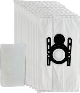 Multaparts® stofzuigerzakken geschikt voor Bosch / Siemens G ALL - 10 stuks- | Made in Europe | Passend in o.a. Free'e, Ergomaxx'x, In'genius, Serie 8, Serie 4, SI52, SI69, NR150+ — thumbnail 3
