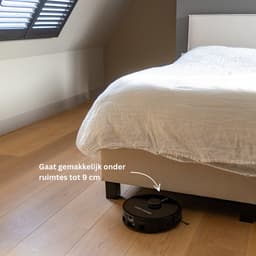 TONIHOMI® Robotstofzuiger en steelstofzuiger combi - Robotstofzuiger met dweilfunctie - Automatisch opladen - Robotstofzuiger met app - Draadloze stofzuiger - Steelstofzuiger - Combi — thumbnail 3