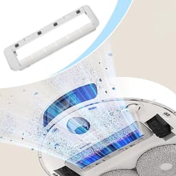 3x Hoofdborstelafdekking - Geschikt voor Mova P50 Pro Ultra - P50 Ultra - P10 Pro Ultra - P10 Ultra - V50 Ultra Complete - E40 Ultra - S20 Ultra - E30 Ultra & Dreame X40 Ultra - L40 Ultra - X30 Ultra - S30 Pro Ultra - Wit — thumbnail 4