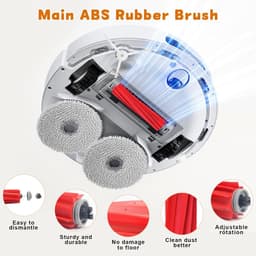 Accessoires Geschikt voor Roborock Qrevo Pro/Qrevo S/Qrevo MaxV, Reserveonderdelen Robot Stofzuiger Stofzakken Hoofdborstel Doeken Filters Zijborstels Reserveonderdelen — thumbnail 2