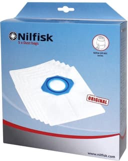 Nilfisk stofzuigerzakken GM80/GM90 5 Stuks — thumbnail 1