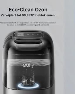 eufy S1 Pro Complete Robotstofzuiger + Vervangingssets All-in-One Station met dweilfunctie - Robot Vacuum -- 8.000 Pa Zuigkracht, Slimme Obstakelvermijding, Multi-Level Mapping, Automatische dweilterugtrekking — thumbnail 2