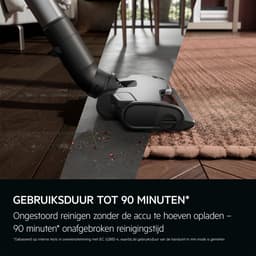 AEG AP82UB25DB Ultimate 8000 - Steelstofzuiger draadloos - Dierenhaar - Draadloze steelstofzuiger - Krachtige motor - Gemakkelijk huisdierhaar verwijderen - Led verlichting - Vacuum cleaner - Stofzuiger met accu - Vloerlaadstation — thumbnail 3