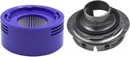 2 stucks - 1 kap + 1 filter - Vervangend HEPA-filter en motorkap compatibel met Dyson V8 V7 bootstofzuigers met snoerloze steel — thumbnail 1