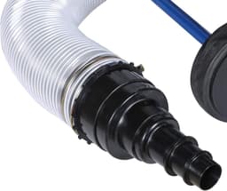 Stofafzuiger - Houtstofcollector - Werkplaats Reinigen - 550W Motor - 65 Liter Zak - Grijs — thumbnail 4