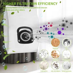 16 stuks zakken voor Rowenta Hygiene + ,ZR200520 ZR200720 stofzuiger- compatibel met Silence Force- Compact Power- X-Trem Power (RO64xx, RO63xx, RO68xx, RO39xx) — thumbnail 5