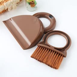 Mini Bezem Stoffer - Reinigingsset Klein - Desktop Schoonmaken - Ruimtebesparend Ontwerp - Compact Formaat - Kleur D — thumbnail 3