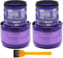 Vervangend filter voor Dyson V11 draadloze stofzuiger - V11 Torque Drive Animal Complete Extra - V15 Detect en SV14 - vervangt onderdeelnummer 970013-02. Wasbaar en herbruikbaar HEPA-filter. — thumbnail 1