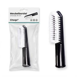 Cheqo® Meubelborstel - Stofzuigerborstel - Plumeau - Opzetborstel - Meubelzuigmond - Stofzuigermondstuk - Stofzuiger Opzetstuk - Bekledingszuigmond - Stofborstel - Stofzuigeraccessoire - Hulpstuk voor Meubels en Bekleding - Universeel — thumbnail 4