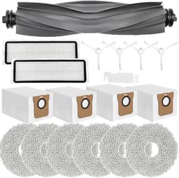 ZENC® Accessoireset Geschikt voor Xiaomi X20+, X10+ & Dreame L10s Pro Gen 2, L10s Ultra, L10 Ultra, L10 Prime - Robotstofzuiger - Onderhoudsset - HEPA-filters - Borstels - Stofzakken - Dweilpads — thumbnail 1
