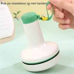 Mini Stofzuiger - Bureau Reiniger - Toetsenbord Schoonmaken - Draadloos Oplaadbaar - Compact Formaat - Wit — thumbnail 5