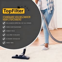 Set van 8 Miele TopFilter stofzuigerzakken — thumbnail 3
