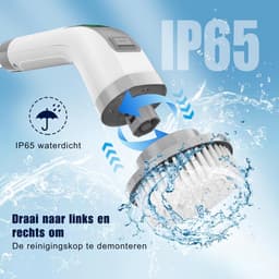 VH Supplies®Schrobmachine - Poetsmachine - Schrobzuigmachine - Incl. 7 Borstelkoppen — thumbnail 3