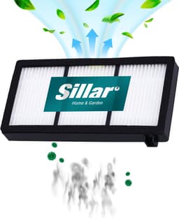 Sillar 3x Stofzuigerfilter - HEPA-filter voor Robotstofzuiger - geschikt voor iRobot Roomba Serie 800 900 – vervangingsfilter voor modellen 966, 971, 975, 980, 981 — thumbnail 2