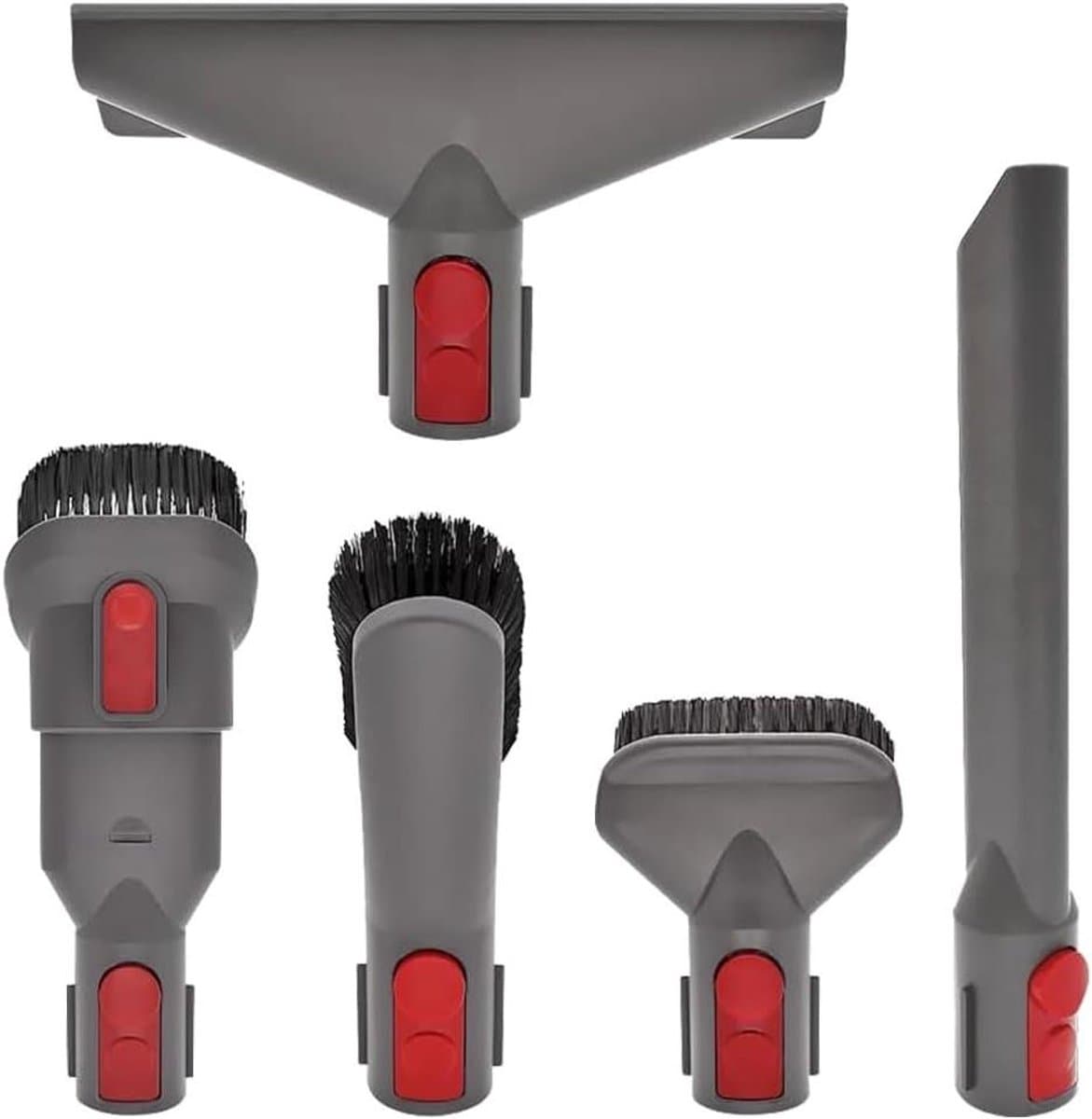 Allecto plus - Stofzuigeraccessoireset: borsteltool, mondstukset, universele accessoires. Compatibel met V7, V8, SV10, V11, SV11, V15, Gen5 Detect. Hoge kwaliteit. — afbeelding 1