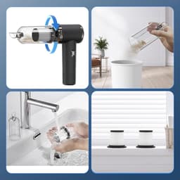 Draadloze Handstofzuiger 12000Pa Krachtige Zuigkracht 3-in-1 Functie 5200mAh Accu Compact en Lichtgewicht voor Huis, Auto en Huisdierenharen — thumbnail 3