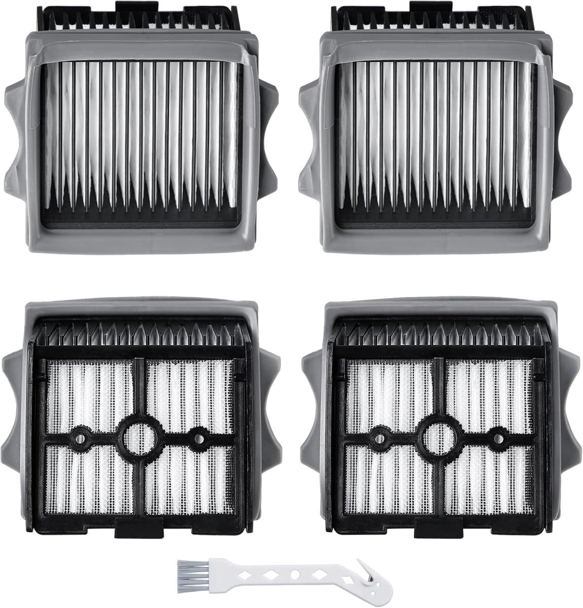 4-delige Vervangende HEPA Filters Geschikt voor Tineco FLOOR ONE S5 Combo/S5 Combo Power KIT Droge & Natte Stofzuigers — afbeelding 1