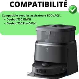 Accessoirespakket voor Ecovacs Deebot T30 Omni/T30 Pro Omni - Zak/Filter/Dweil/Zijborstel/Afzuigrol — thumbnail 4