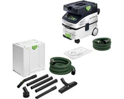 Festool CTH MIDI I AC CLEANTEC mobiele afzuigunit 1200 W 15 l stofklasse H + schoonmaakset voor vakmensen