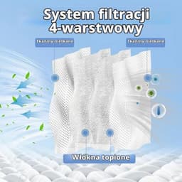 10 Stofzuigerzakken voor Dreame L40s Pro Ultra, L50/L40 Ultra AE, X30 Ultra - Vervangende Stofzakken voor Robotstofzuiger, Wit Non-Woven met Zwarte Connector — thumbnail 2